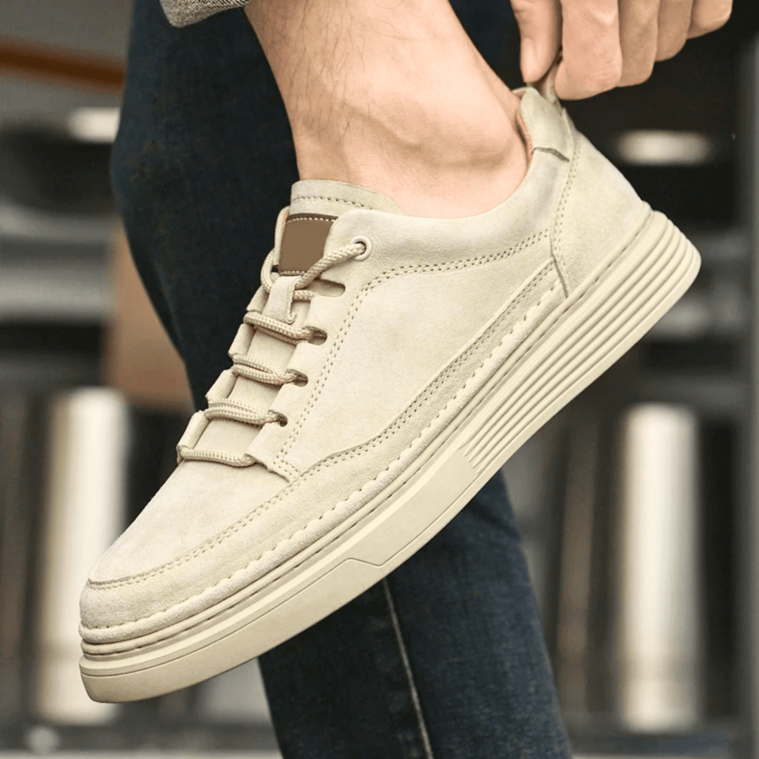 Weston & Finch - The Elston Sneaker - 14:193Sand colored;200000124:200000338