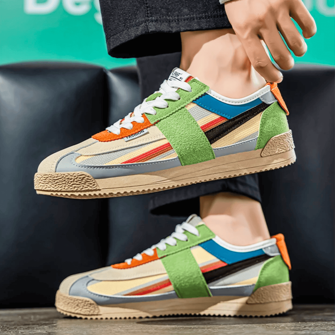 Weston & Finch - The Elviano Sneaker - 14:173White and Blue;200000124:3116