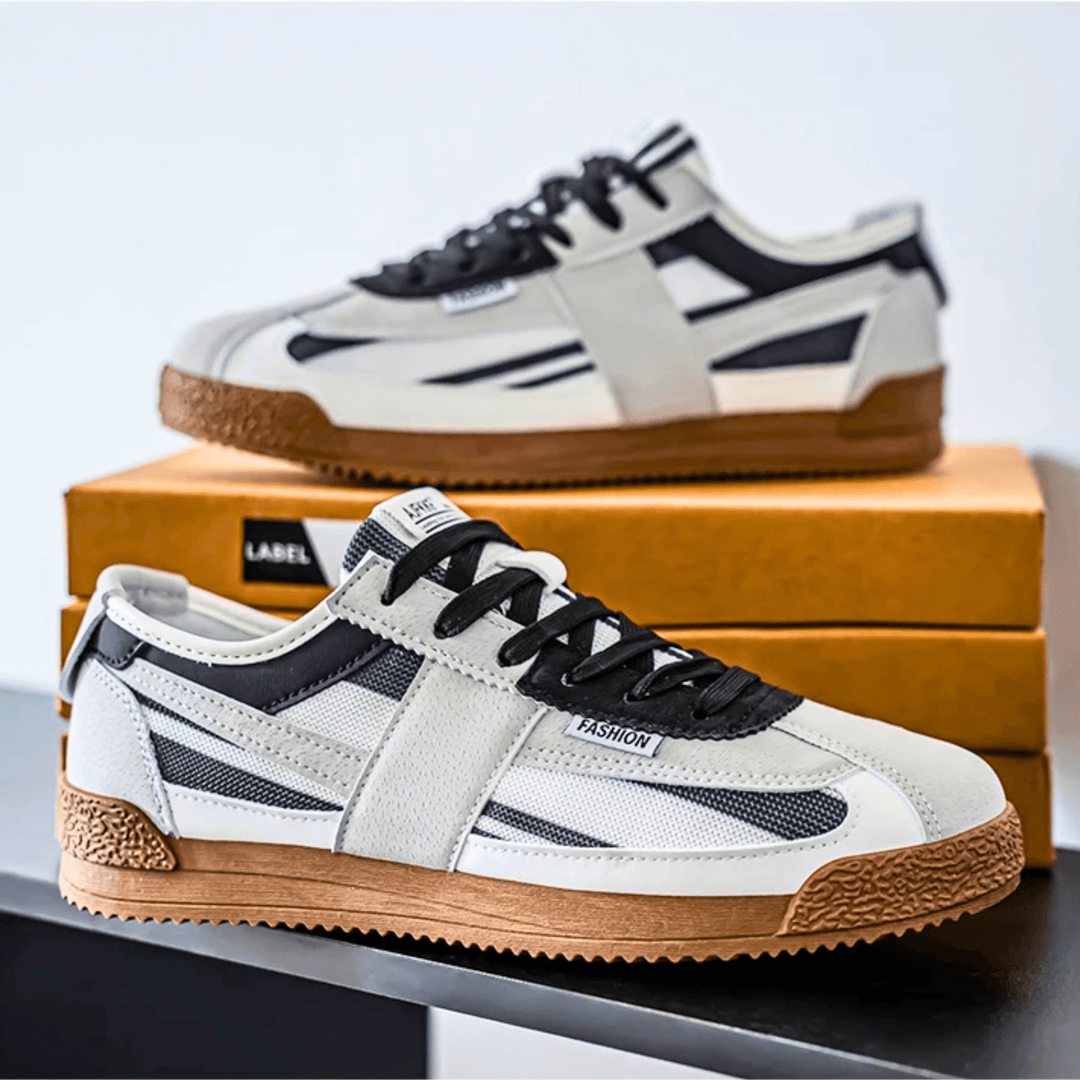 Weston & Finch - The Elviano Sneaker - 14:173White and Blue;200000124:3116