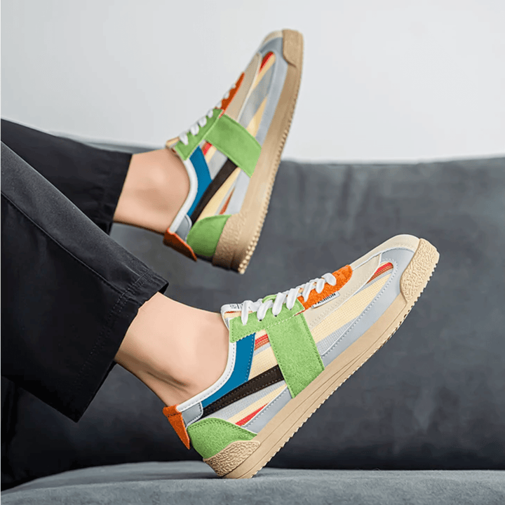 Weston & Finch - The Elviano Sneaker - 14:173White and Blue;200000124:3116