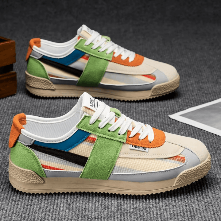 Weston & Finch - The Elviano Sneaker - 14:29White and Black;200000124:3116