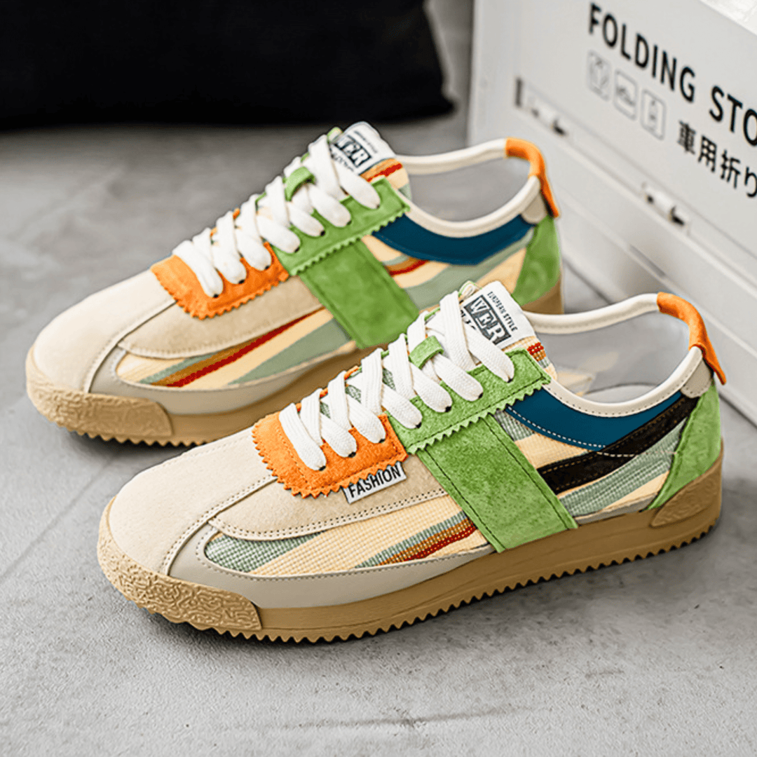 Weston & Finch - The Elviano Sneaker - 14:29White and Black;200000124:3116