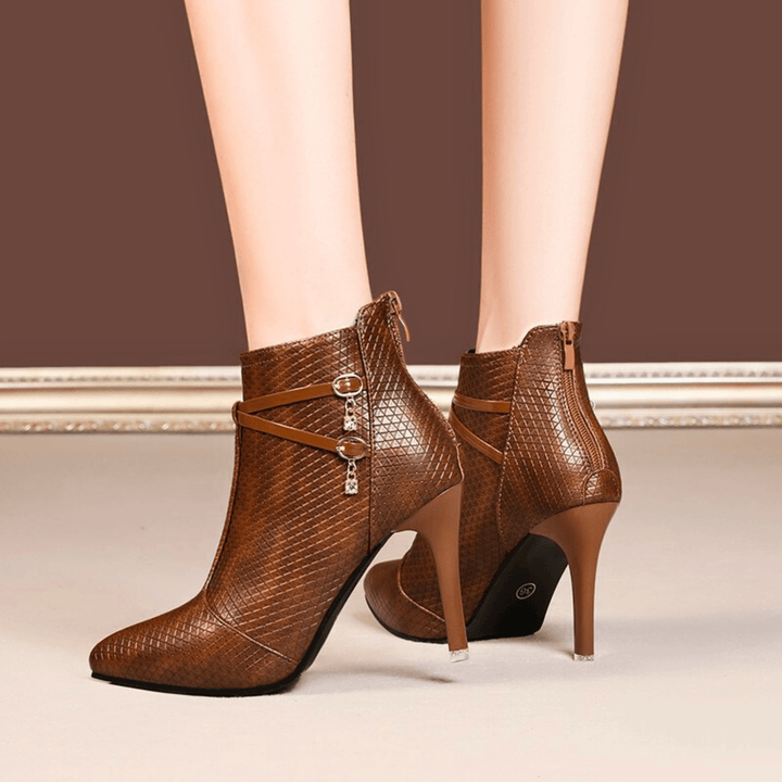 Weston & Finch - The Estelle Boot - 14:193Dark Brown;200000124:200000334