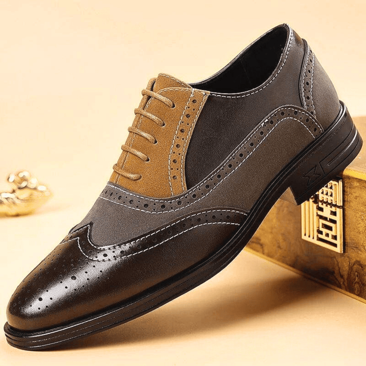 Weston & Finch - The Halston Oxford - 14:200001438khaki;200000124:200000337