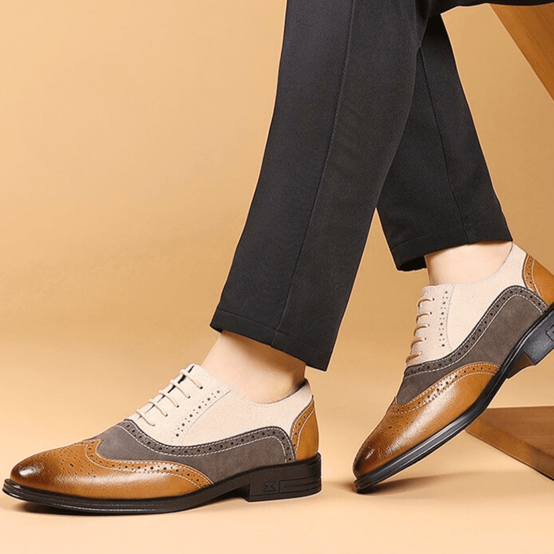 Weston & Finch - The Halston Oxford - 14:200001438khaki;200000124:200000337