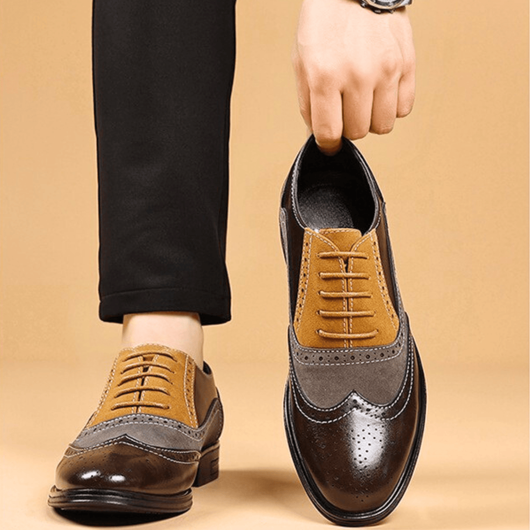 Weston & Finch - The Halston Oxford - 14:200001438khaki;200000124:200000337