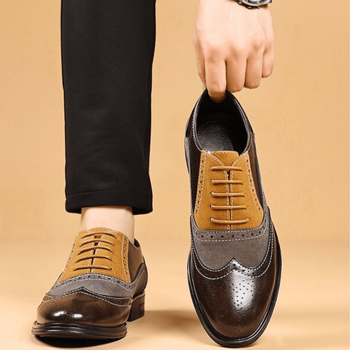 Weston & Finch - The Halston Oxford - 14:200001438khaki;200000124:200000337