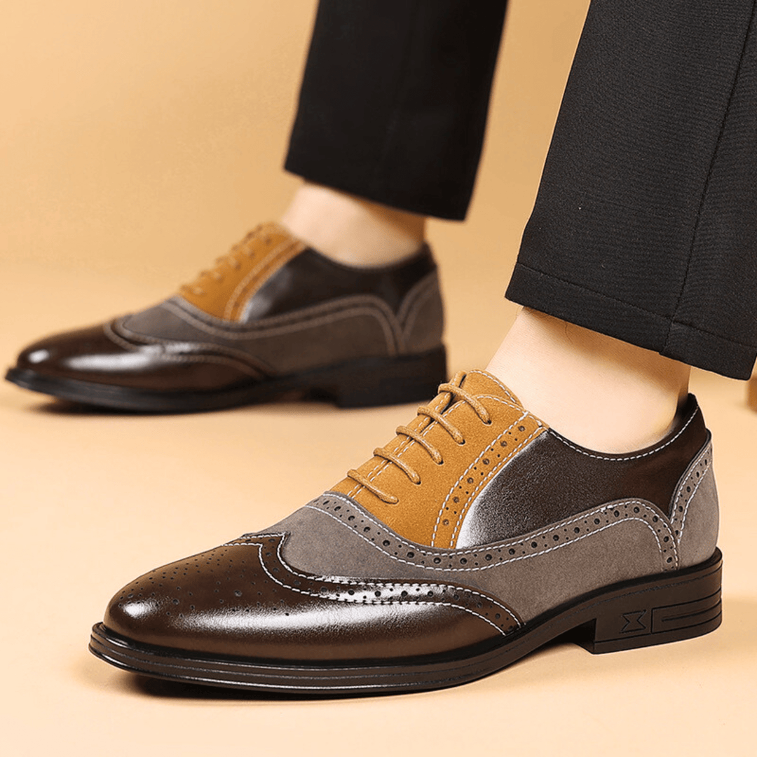 Weston & Finch - The Halston Oxford - 14:200001438khaki;200000124:200000337