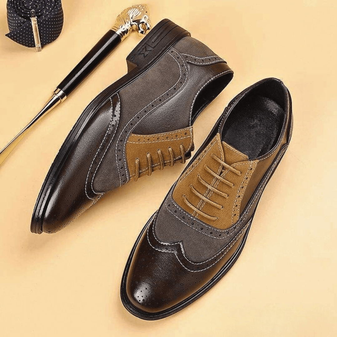 Weston & Finch - The Halston Oxford - 14:200001438khaki;200000124:200000337