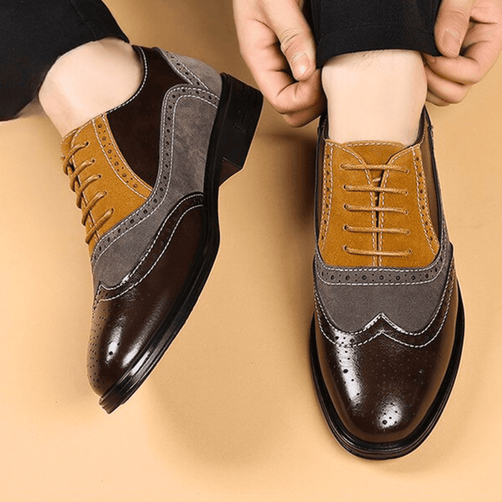 Weston & Finch - The Halston Oxford - 14:200001438khaki;200000124:200000337