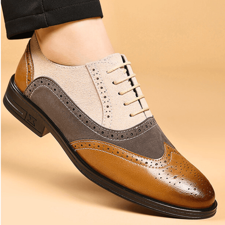 Weston & Finch - The Halston Oxford - 14:200001438khaki;200000124:200000337