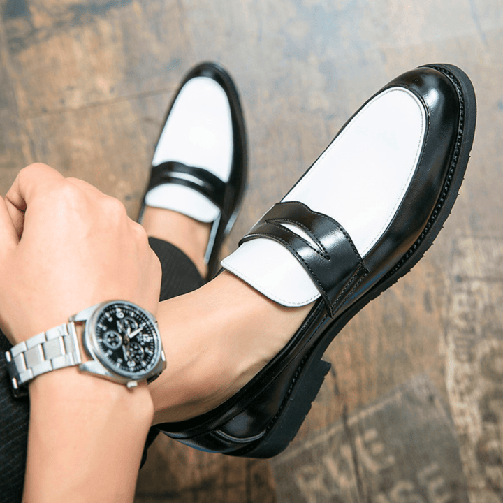 Weston & Finch - The Halviero Loafer - 14:193black white;200000124:200000899