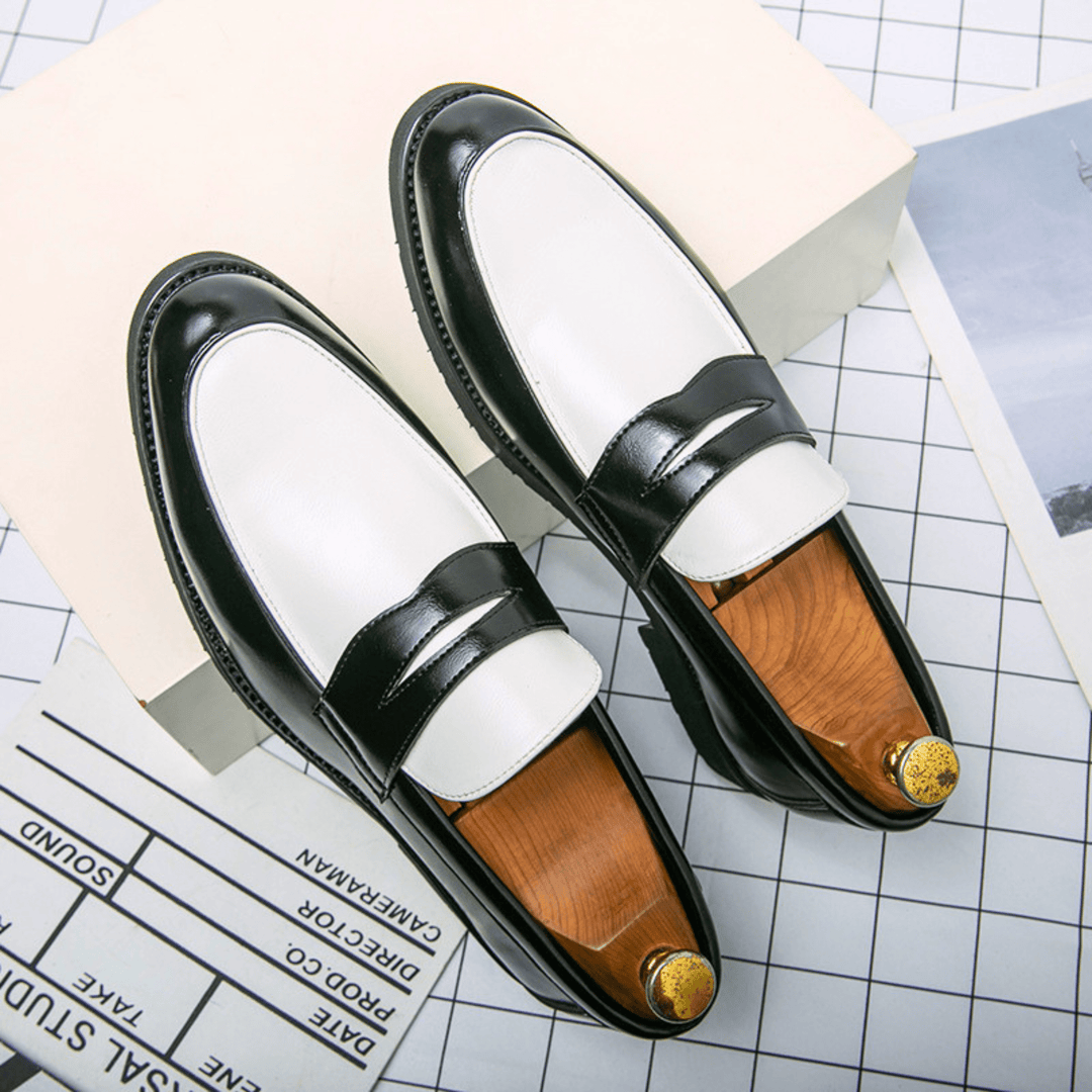 Weston & Finch - The Halviero Loafer - 14:193black white;200000124:200000899