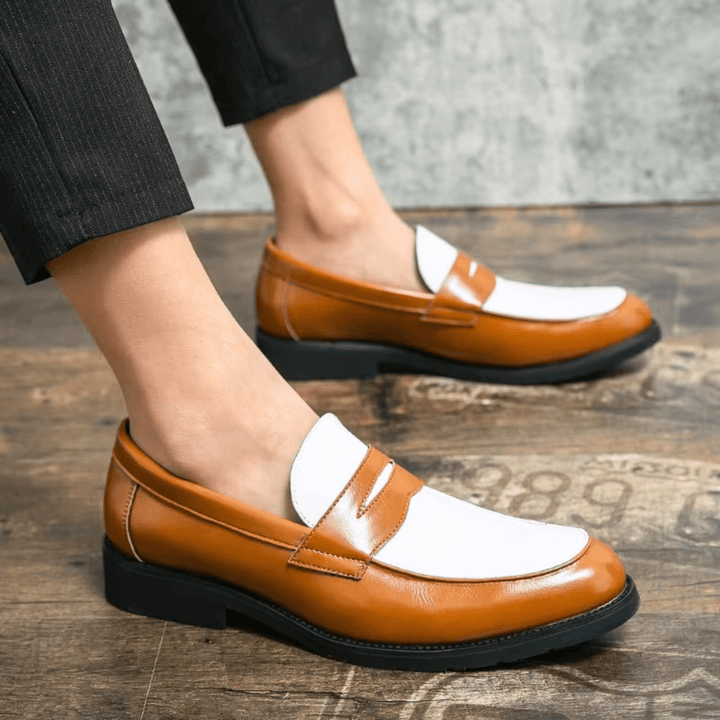 Weston & Finch - The Halviero Loafer - 14:193black white;200000124:200000899