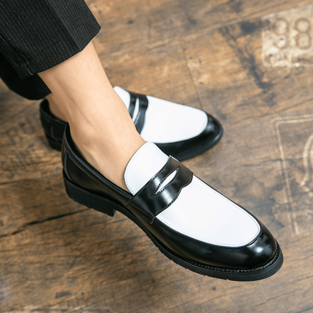 Weston & Finch - The Halviero Loafer - 14:193black white;200000124:200000899