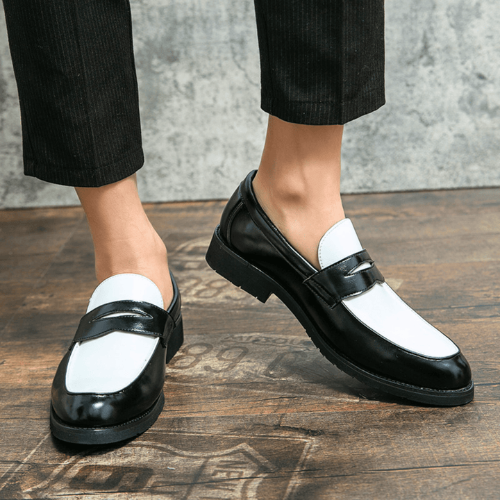 Weston & Finch - The Halviero Loafer - 14:193black white;200000124:200000899