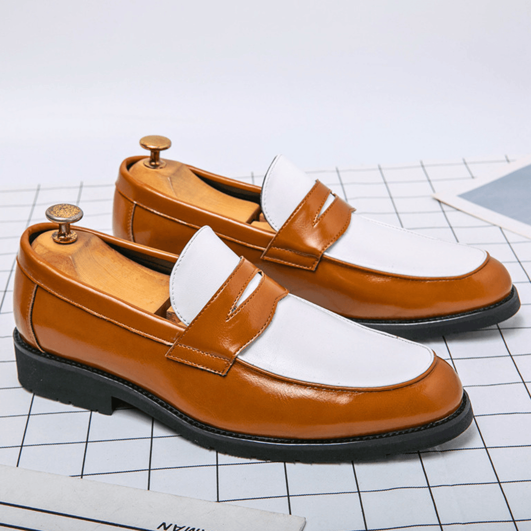 Weston & Finch - The Halviero Loafer - 14:366yellow white;200000124:200000899