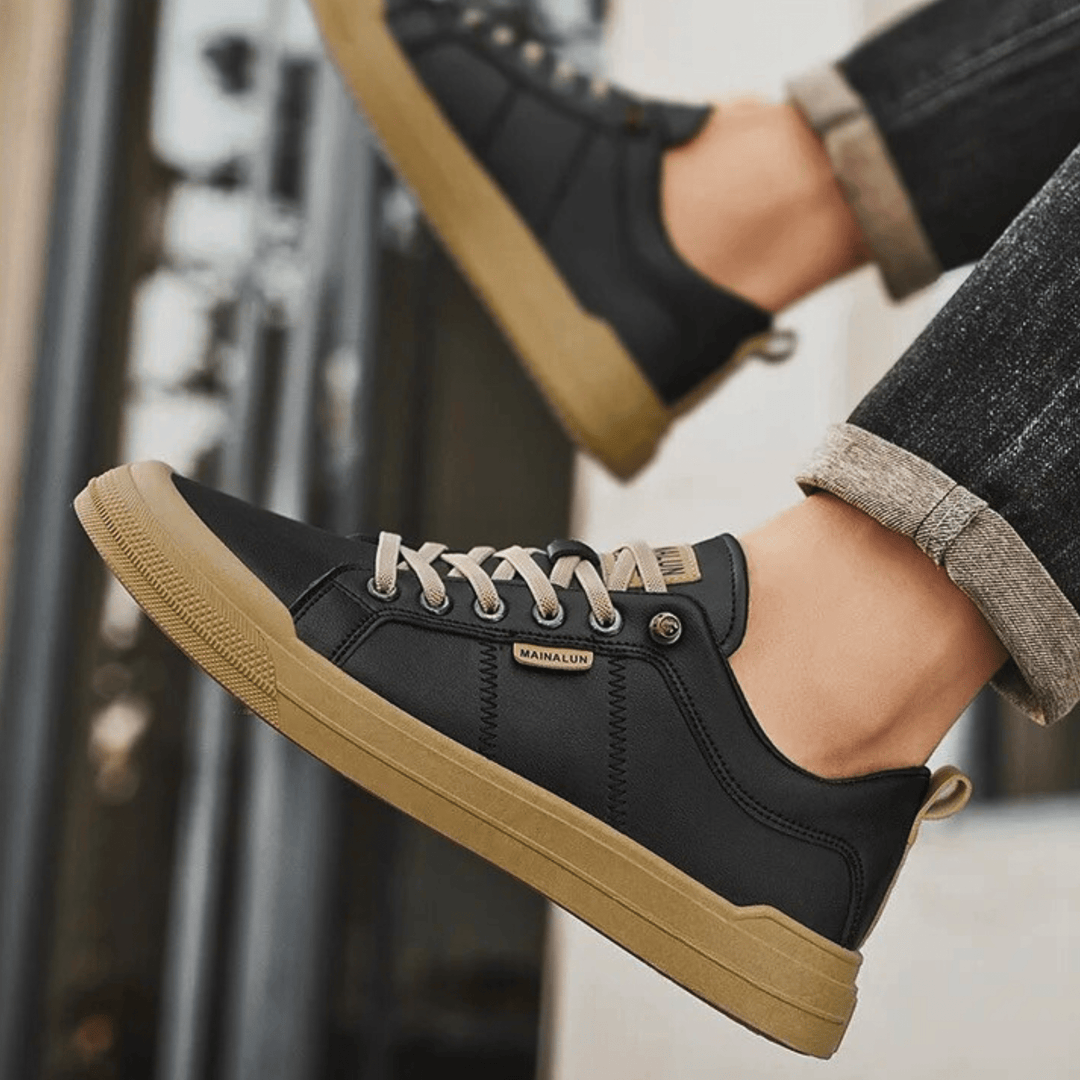 Weston & Finch - The Harrington Sneaker - 14:10Black F8828;200000124:200000364