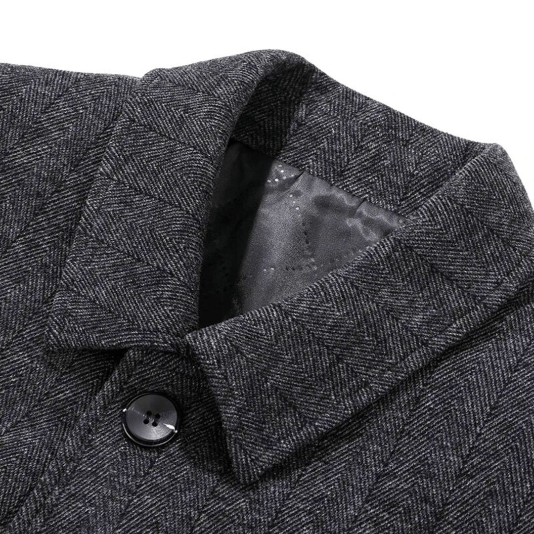 Weston & Finch - The Kingsford Overcoat - 14:771gray;5:100014065Asian XL is Eur M