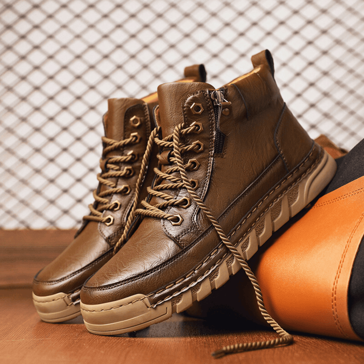 Weston & Finch - The Kingsley Urban Boot - 14:193Brown-No Fur;200000124:200000339