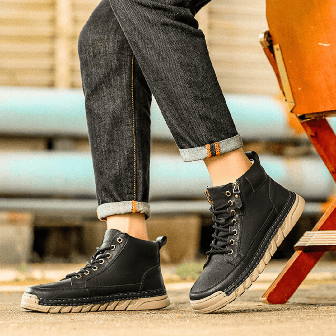 Weston & Finch - The Kingsley Urban Boot - 14:4602Black-No Fur;200000124:200000339