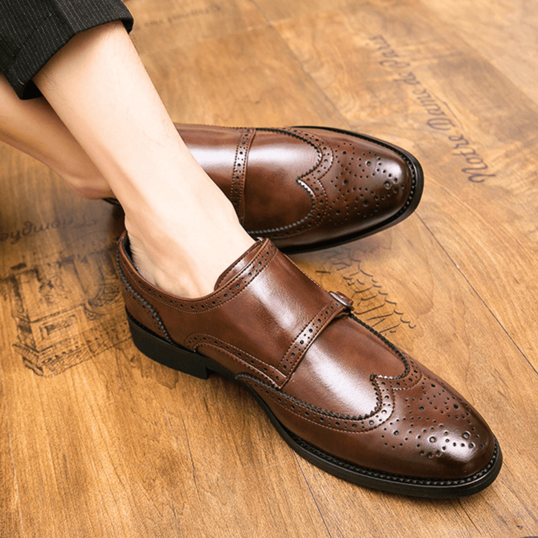 Weston & Finch - The Kingswell Monkstrap - 14:365458Brown;200000124:200000364