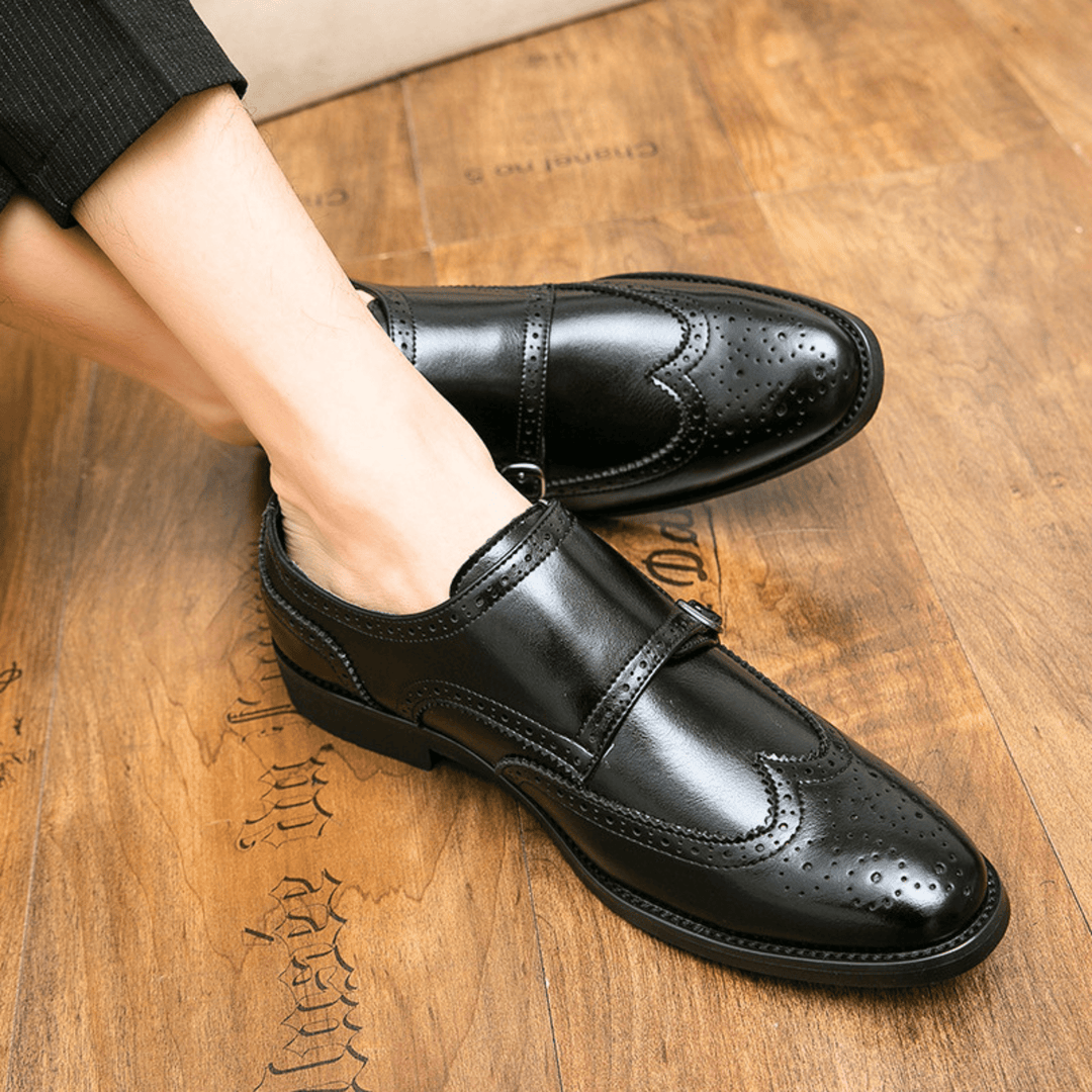 Weston & Finch - The Kingswell Monkstrap - 14:365458Brown;200000124:200000364