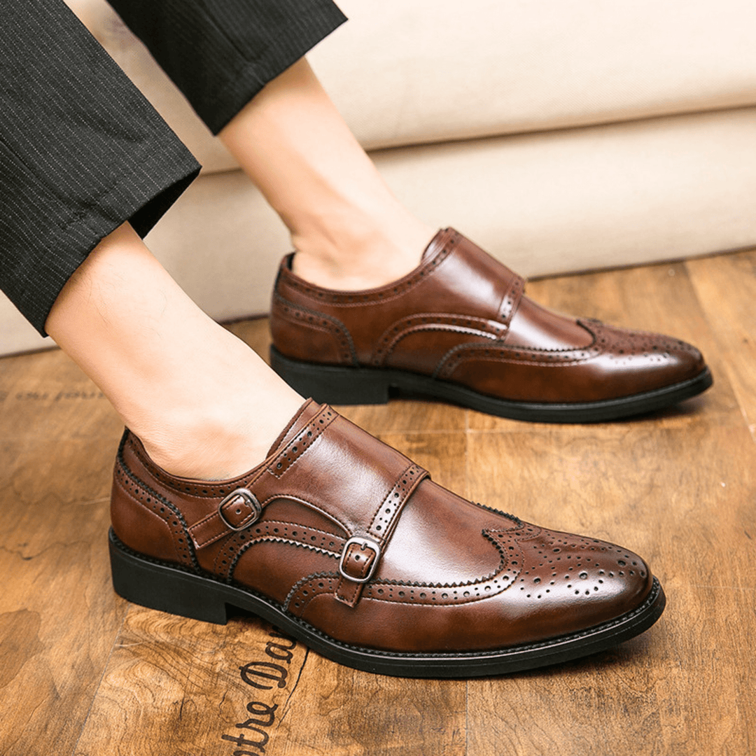 Weston & Finch - The Kingswell Monkstrap - 14:365458Brown;200000124:200000364