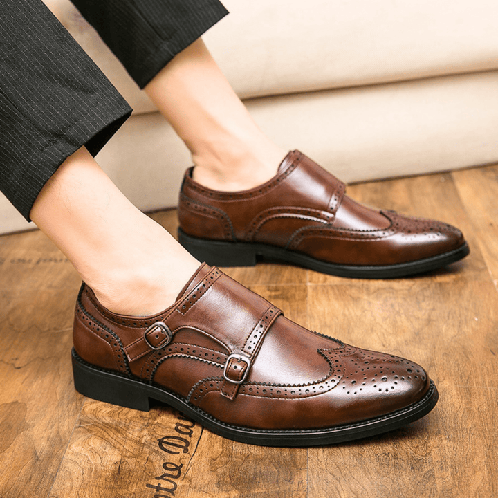 Weston & Finch - The Kingswell Monkstrap - 14:365458Brown;200000124:200000364