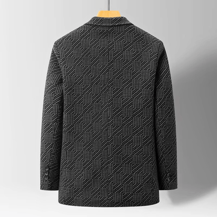 Weston & Finch - The Langford Tailored Coat - 14:193Black and blue;5:200000990