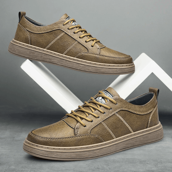 Weston & Finch - The Linford Sneaker - 14:200001438Khaki;200000124:200000364