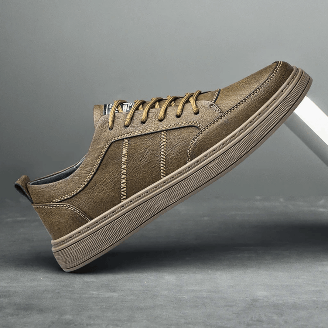 Weston & Finch - The Linford Sneaker - 14:200001438Khaki;200000124:200000364