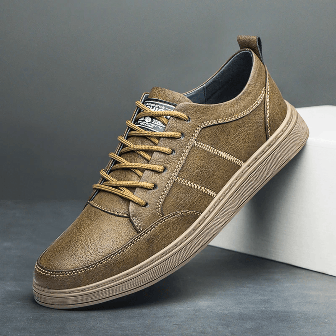 Weston & Finch - The Linford Sneaker - 14:200001438Khaki;200000124:200000364