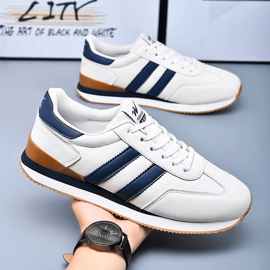 Weston & Finch - The Loretto Sneaker - 14:173white-blue;200000124:200000364