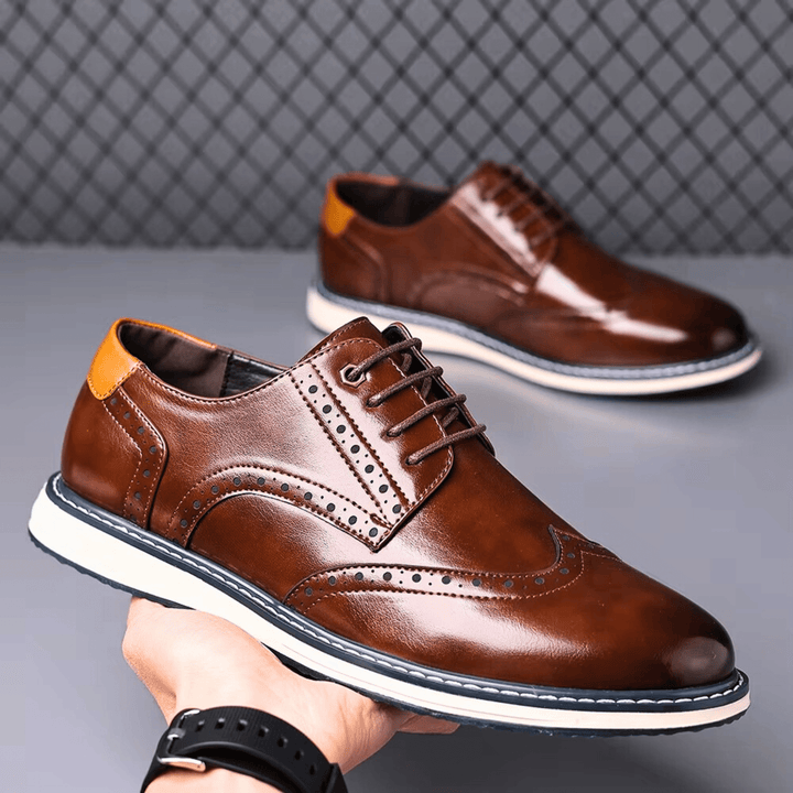 Weston & Finch - The Marcelli Brogue - 14:193black;200000124:200000901