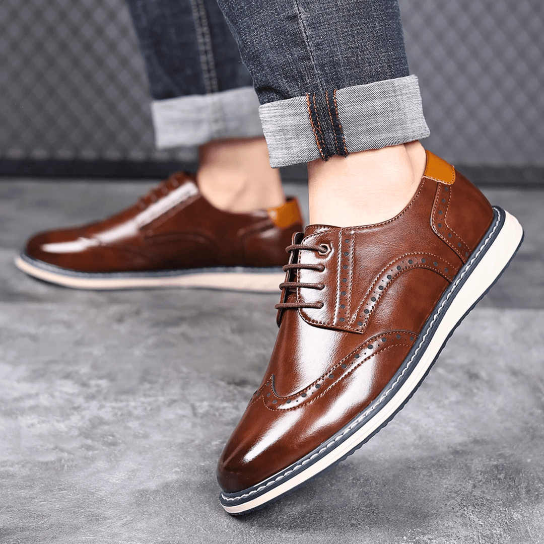 Weston & Finch - The Marcelli Brogue - 14:365458brown;200000124:200000901