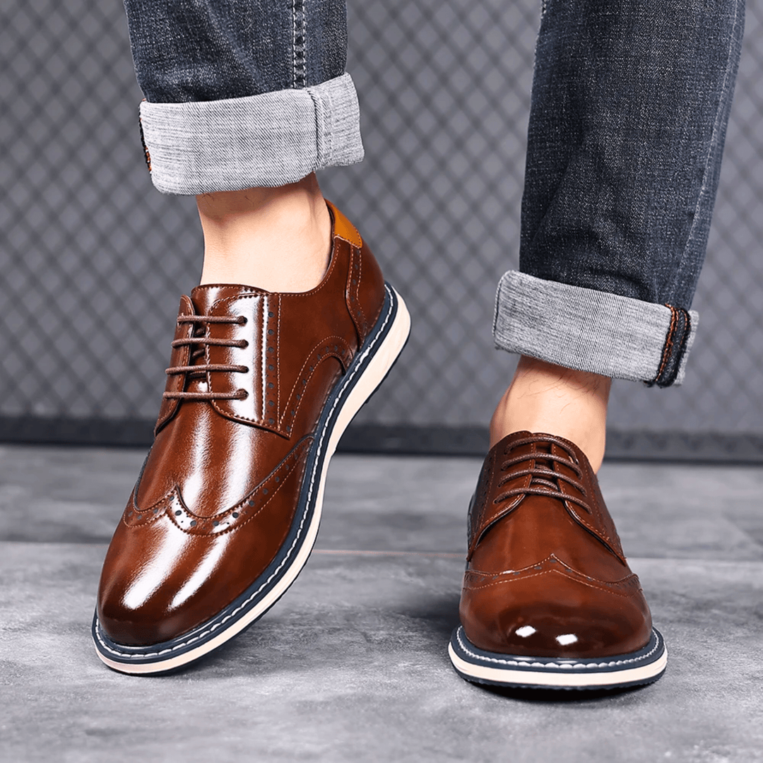 Weston & Finch - The Marcelli Brogue - 14:365458brown;200000124:200000901