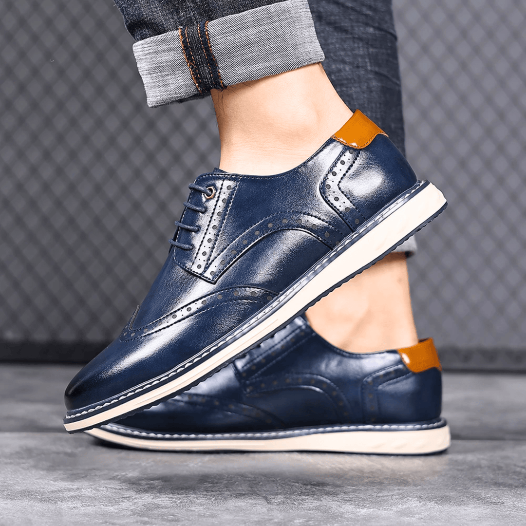 Weston & Finch - The Marcelli Brogue - 14:365458brown;200000124:200000901