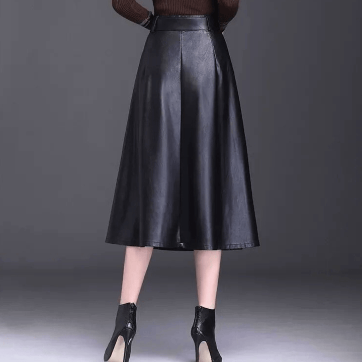Weston & Finch - The Marvelle Leather Skirt - 14:365458;5:200000990