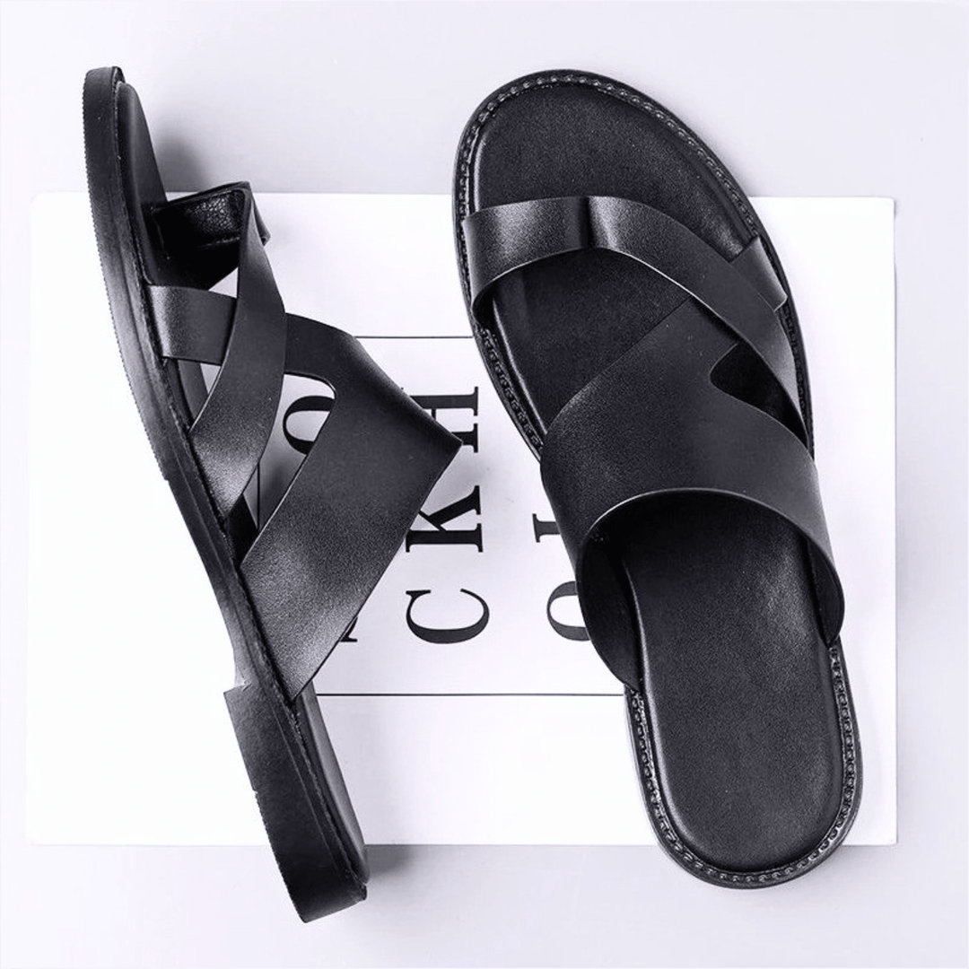 Weston & Finch - The Montaigne Sandal - 14:771Dark Brown;200000124:200000339