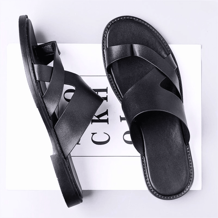 Weston & Finch - The Montaigne Sandal - 14:771Dark Brown;200000124:200000339
