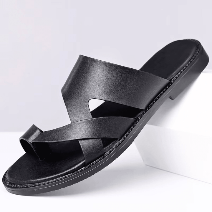 Weston & Finch - The Montaigne Sandal - 14:771Dark Brown;200000124:200000339