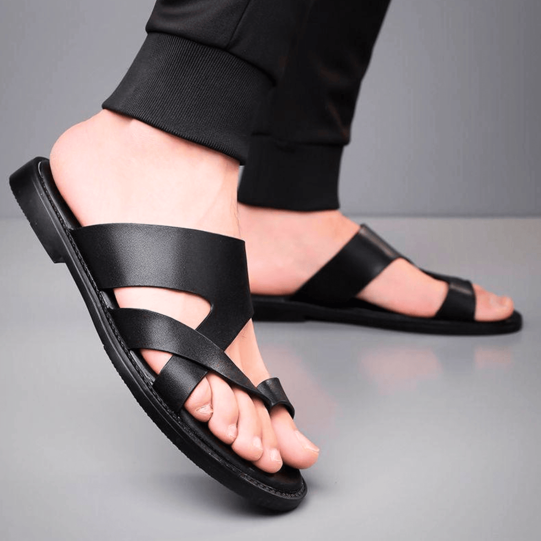 Weston & Finch - The Montaigne Sandal - 14:771Dark Brown;200000124:200000339