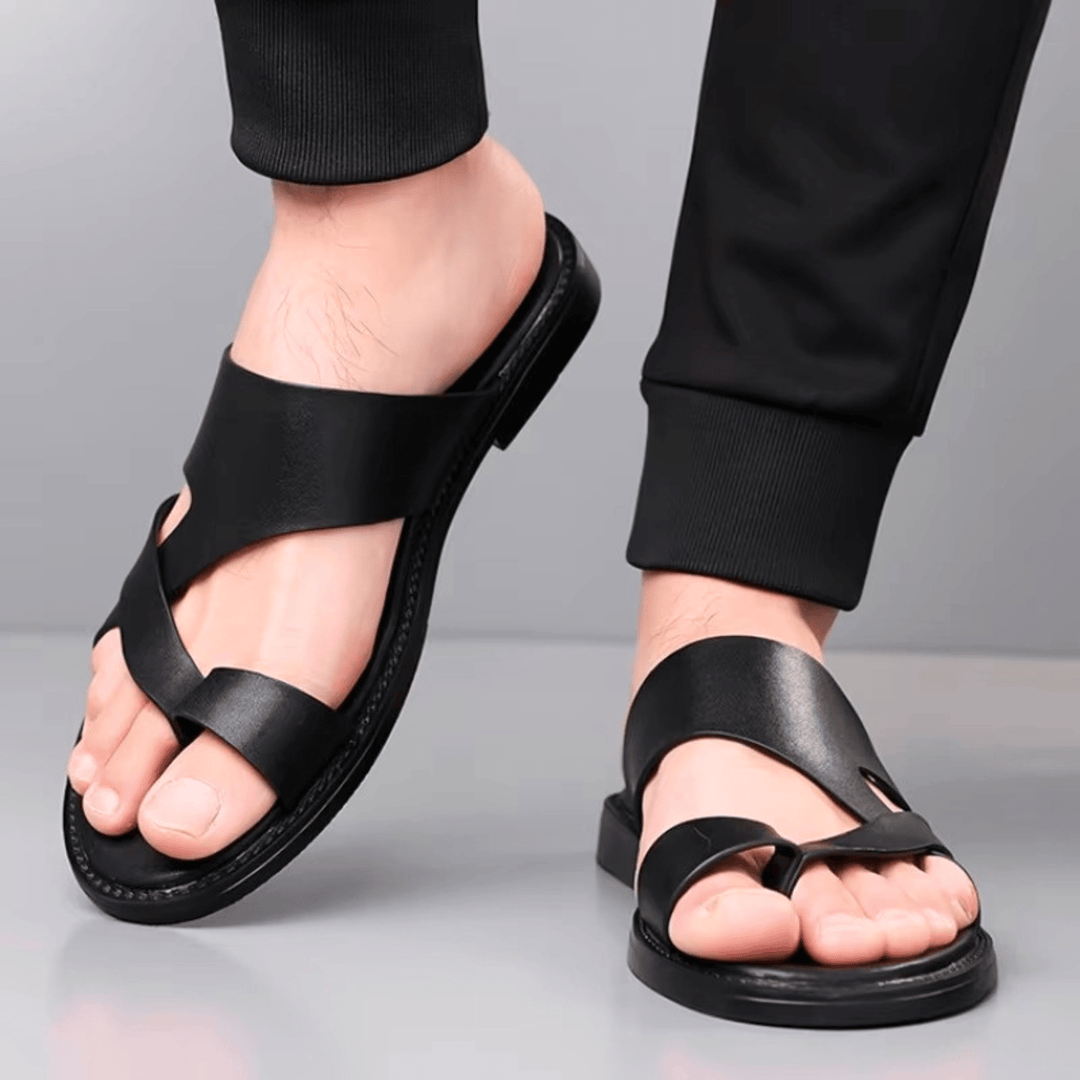 Weston & Finch - The Montaigne Sandal - 14:771Dark Brown;200000124:200000339