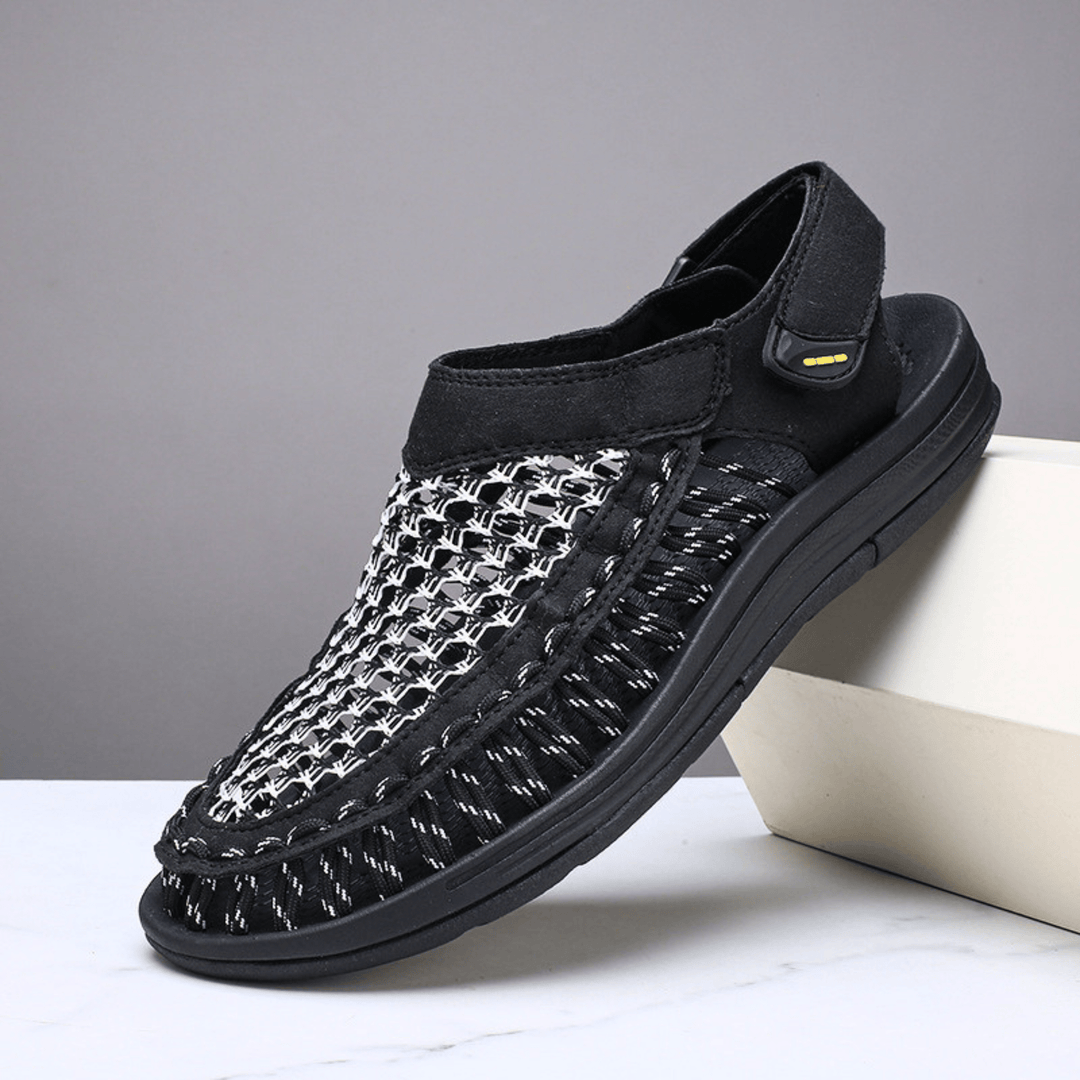 Weston & Finch - The Monteluce Sandal - 14:193Black;200000124:200000898