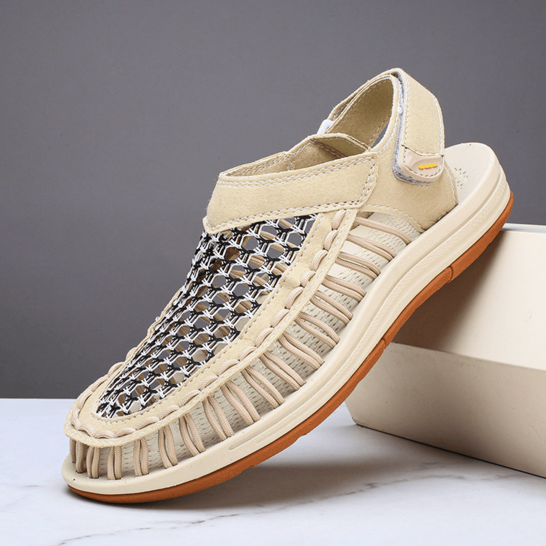 Weston & Finch - The Monteluce Sandal - 14:771Sand;200000124:200000898