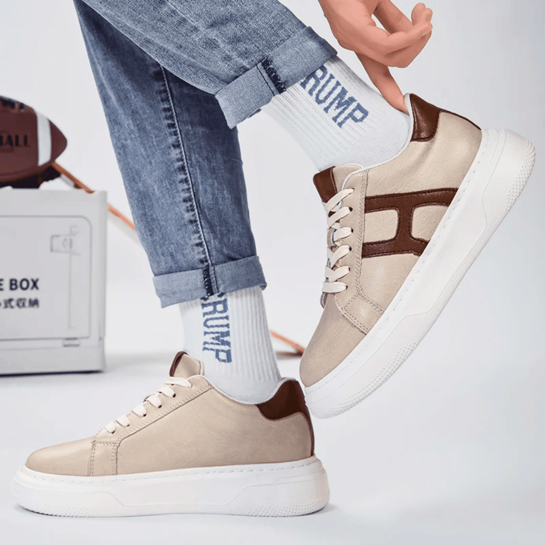 Weston & Finch - The Montelvo Sneaker - 14:691brown 6CM;200000124:200000337