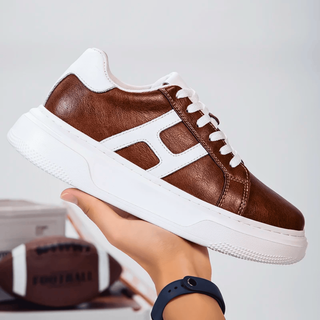 Weston & Finch - The Montelvo Sneaker - 14:691brown 6CM;200000124:200000337