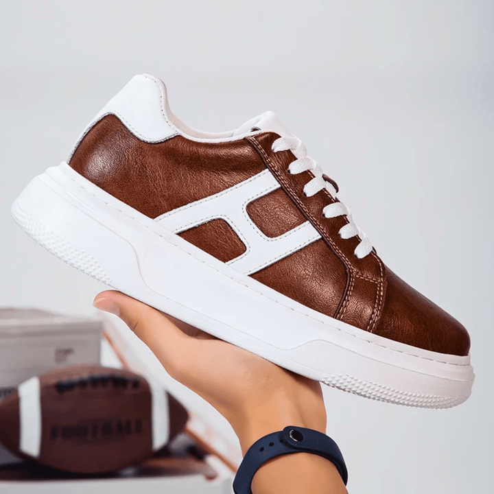 Weston & Finch - The Montelvo Sneaker - 14:691brown 6CM;200000124:200000337