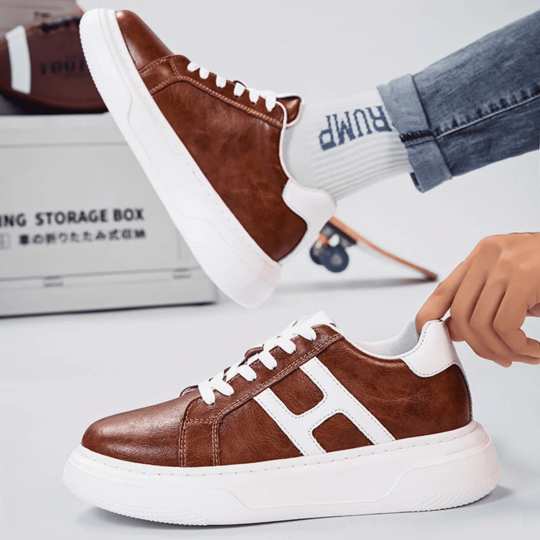 Weston & Finch - The Montelvo Sneaker - 14:691brown 6CM;200000124:200000337